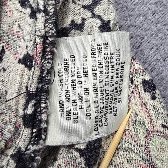 Vintage Denim & Supply Ralph Lauren Dress Womens Large Boho Chic Peasant Floral - Picture 10 of 12